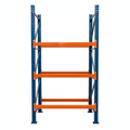 "Heavy-Duty Pallet Racking Frame and Beam Kit (96 x 42 inches)"