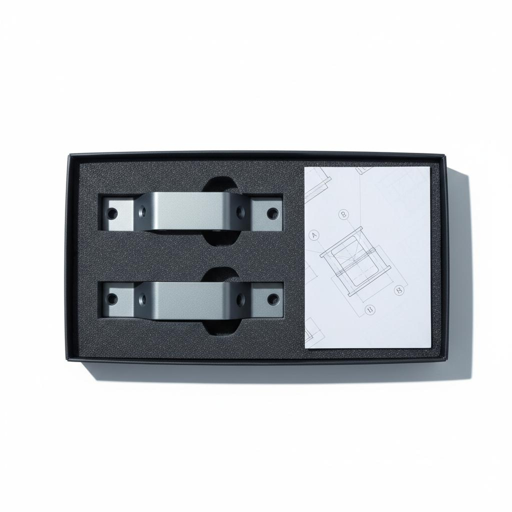 "Office Partition Panel Connector Bracket (2-Pack)"