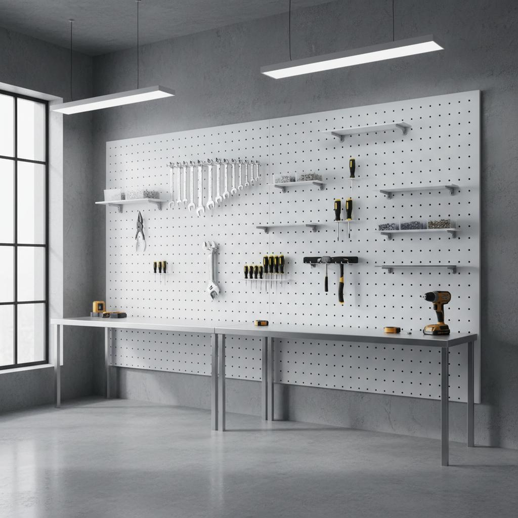 "Standard Pegboard Peg and Accessory Kit (50-Piece)"