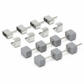 "Adjustable Metal Shelf Clip Set (8-Pack)"