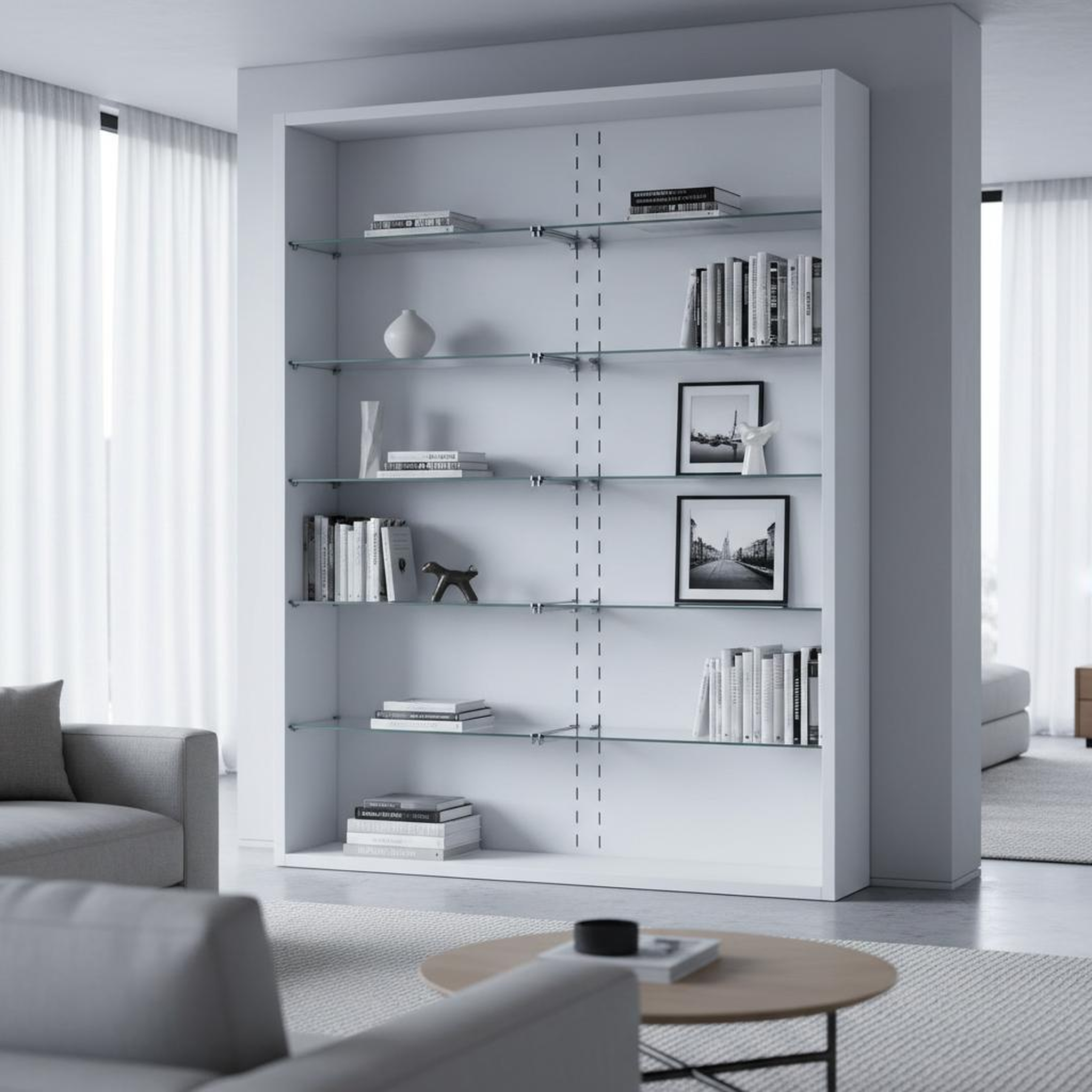 "Adjustable Metal Shelf Clip Set (8-Pack)"