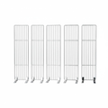 "Wire Shelf Divider for Industrial Shelving (4-Pack)"