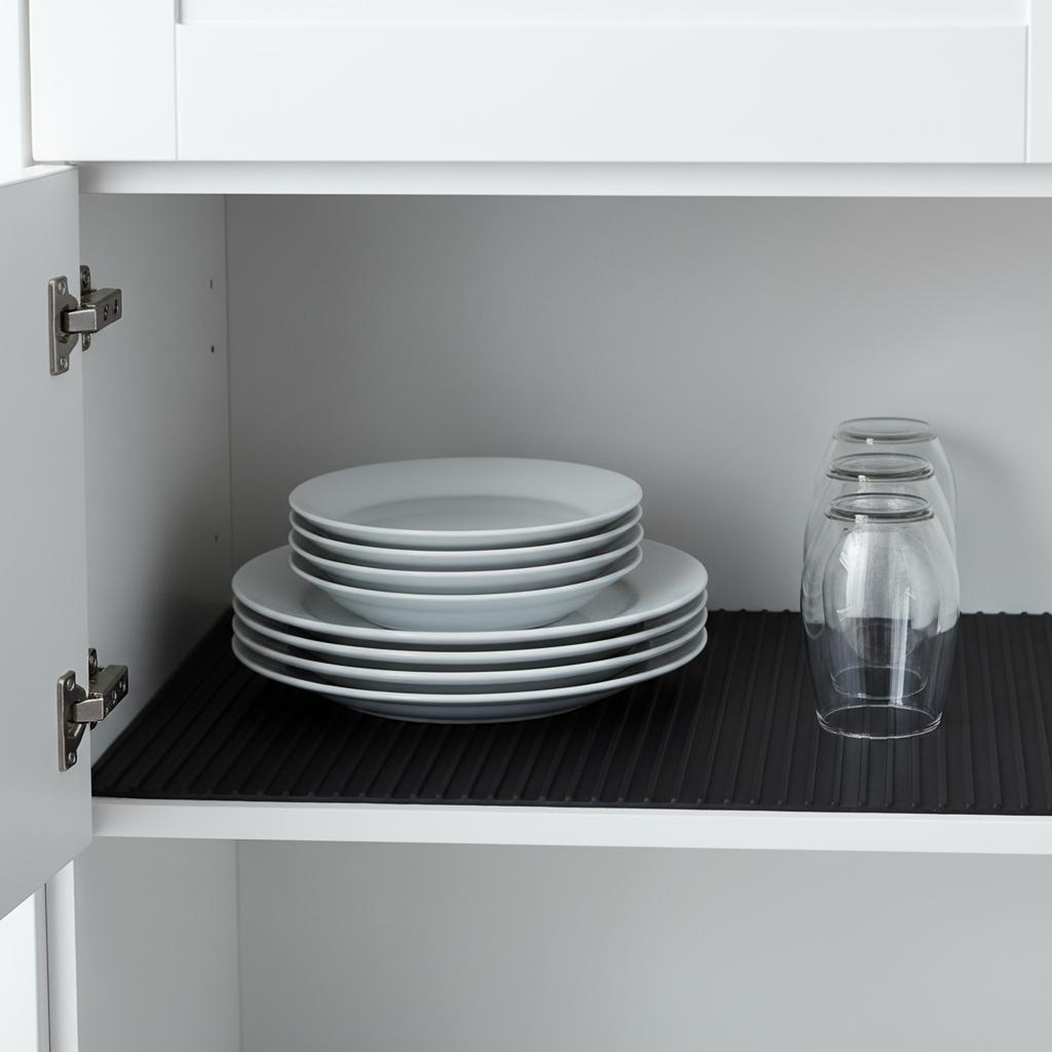 "Non-Slip Rubber Shelf Liner Roll (12 x 48 inches)"
