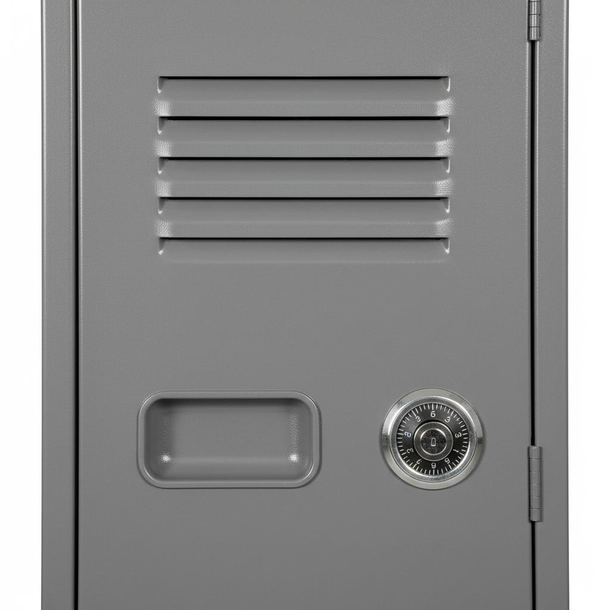 "Single-Tier Steel Storage Locker (Gray)"