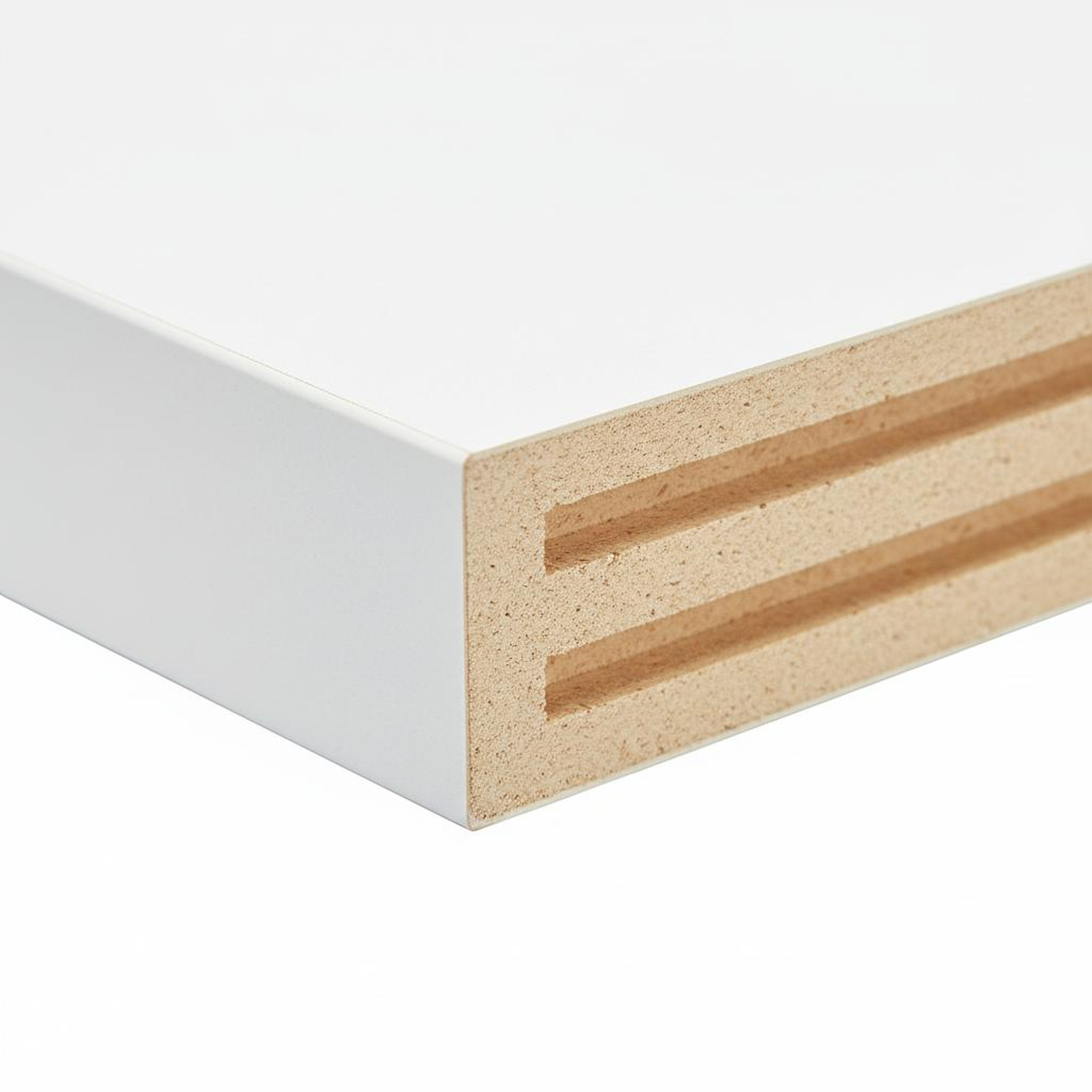 "Wall-Mounted Slatwall Panel (4 x 4 feet, White, 3-Pack)"