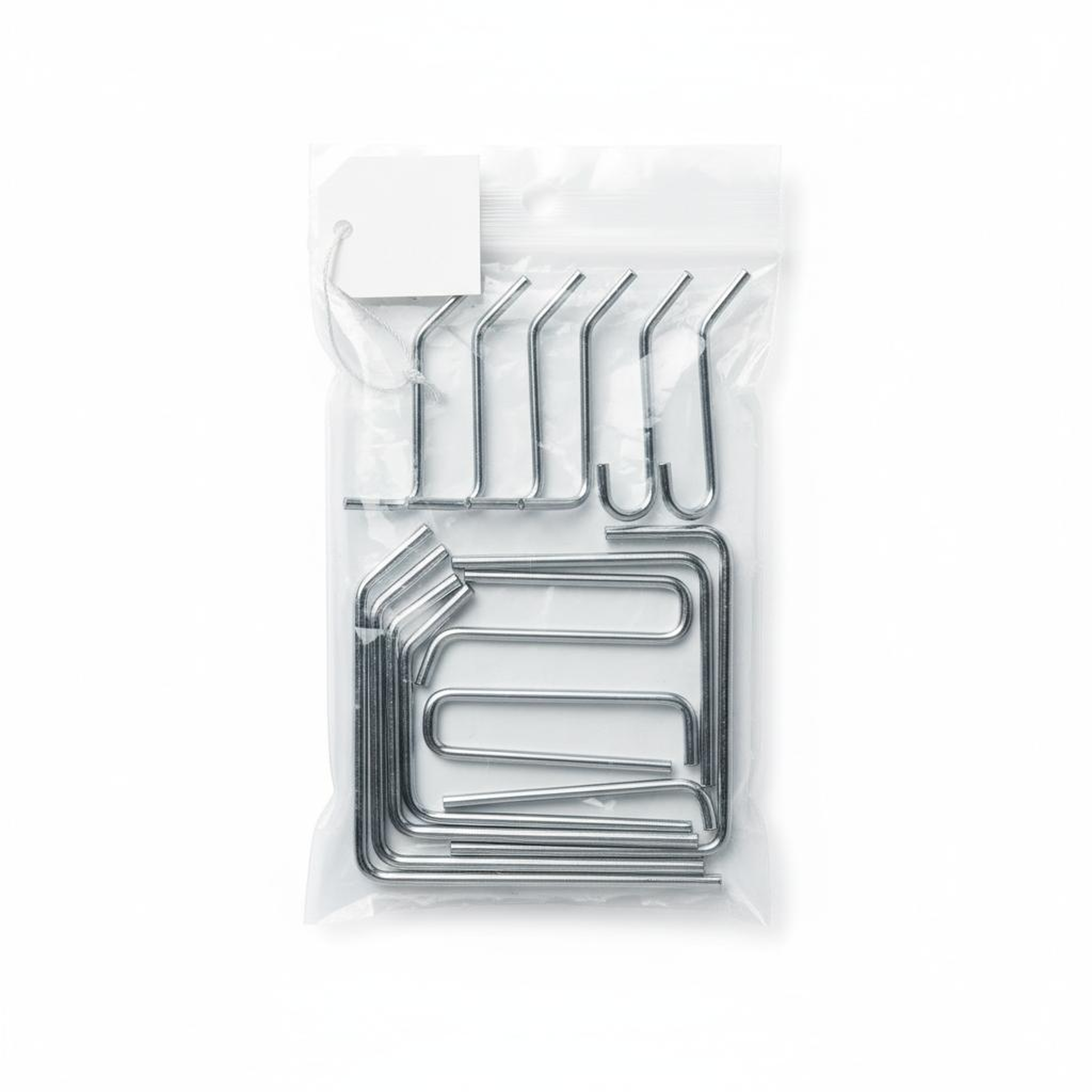 "Wire Grid Panel Hook Assortment (12-Piece)"
